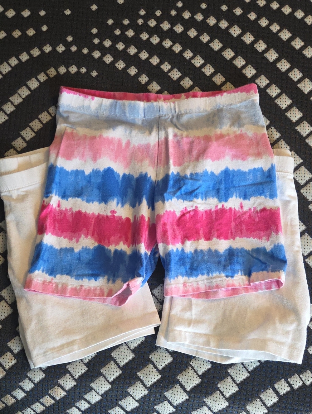 3 Pair Of Girls Stretch Cotton Shorts